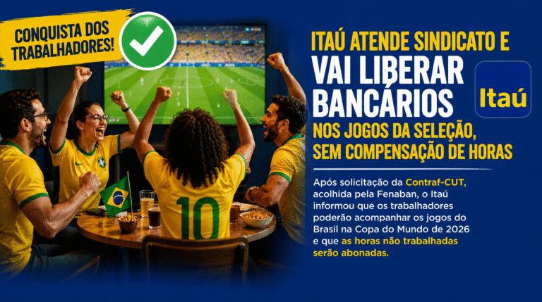 Copa – Itaú abona horas – card Contraf
