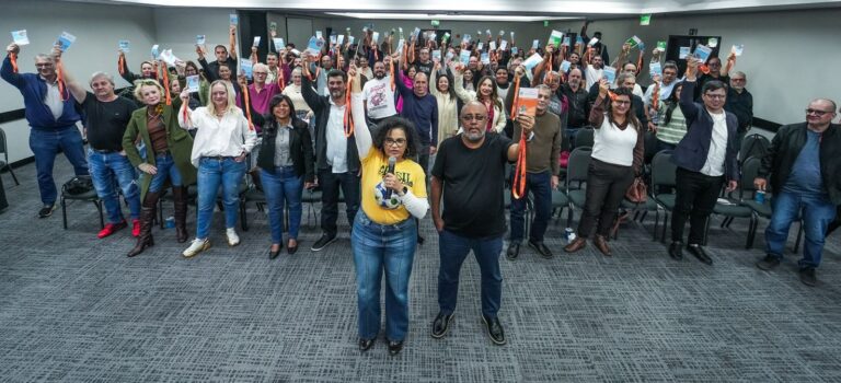 Foto final do encontro nacional do Bradesco 2026 – Contraf