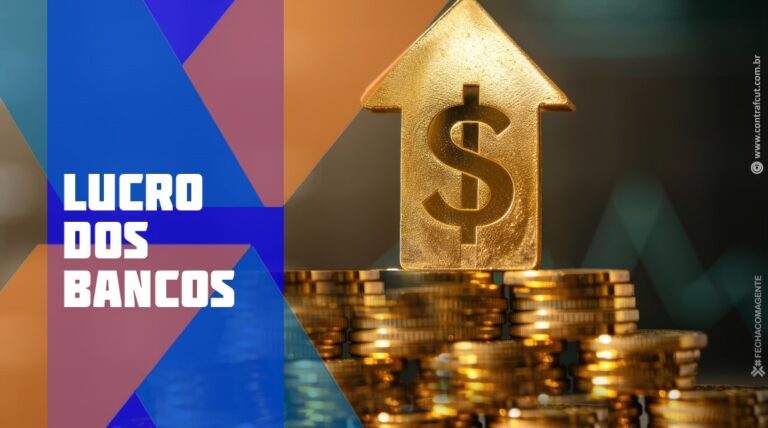 Lucro da Caixa 2025 – card Contraf