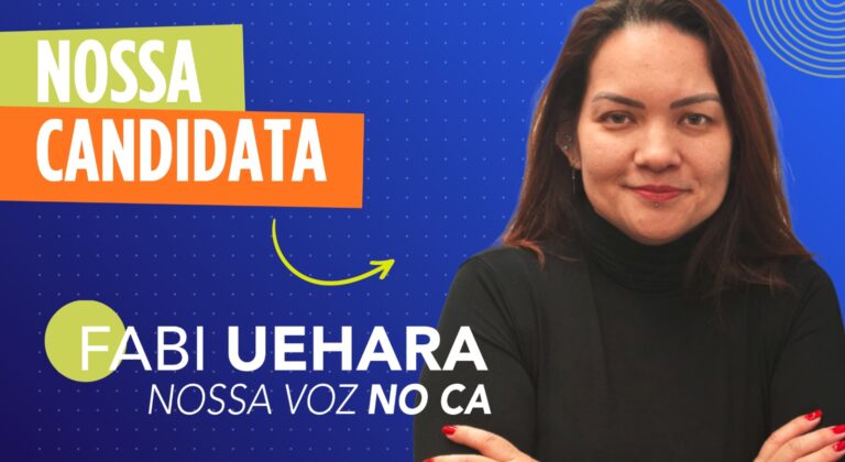 Nossa candidata – Fabi Uehara – card Contraf
